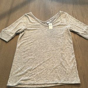 Gray Gap Shortsleeved Sweater